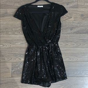 Sequin romper